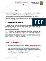 CHAPTER 1 RPH (1-4) HISTORY