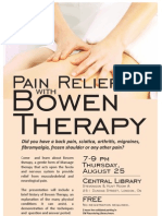 Bowen Therapy