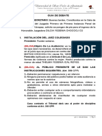 Debate oral en juicio por femicidio contra menor