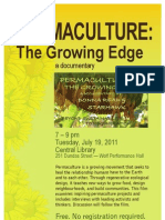 Permaculture - The Growing Edge