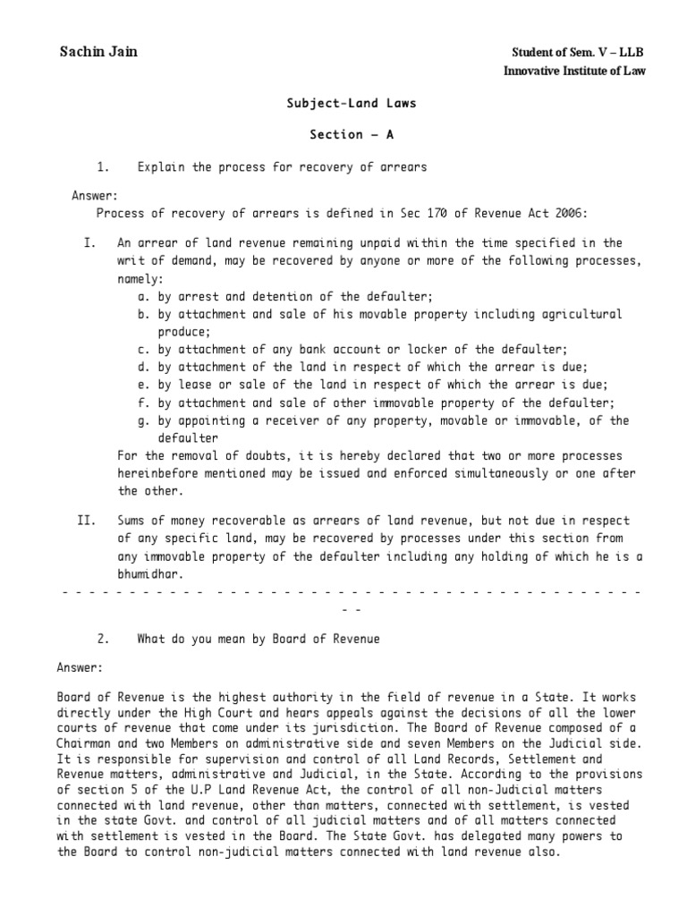 llb-5th-sem-answesheet-land-laws-v1-0-pdf-leasehold-estate
