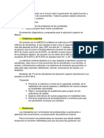 La Educación Superior Es El Vínculo Entre La Generación de Capital Humano