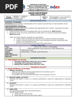 Music Lesson Plan Q1 Melcs 7-10