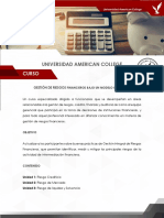 American College Curso Riesgos Financieros