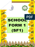 School Form 1 (SF1)