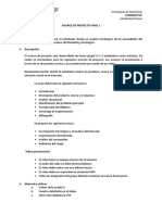 Semana 4 - PDF - Indicaciones Avance de Proyecto 1