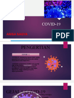 COVID-19] Gejala dan Cara Penularan Virus Corona