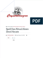 Ritual Akses Ke Dewi Hecate