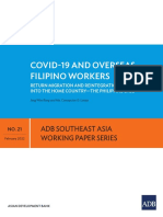 Covid 19 and Ofw