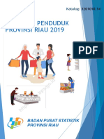 Konsumsi Penduduk Provinsi Riau 2019