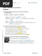 UNIT 06 TV Activity Worksheets