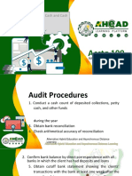 Module 1 Cash and Cash Equivalent - Audit Procedures