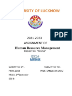 Priya Soni HRM Assignment MBA 2nd Sem Sec B