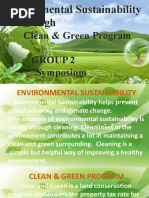 Group 2 Environmental Sustainability