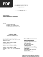 Difesa Personale - Primo Quaderno Tecnico Coltello (11 P)