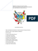 INFORME DIAGNÓSTICO COMUNITARIO EN TRABAJO SOCIAL (Club Adulto Mayor)