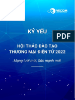 Kỷ yếu Hội thảo Đào tạo Thương mại điện tử 2022