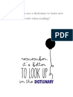 PROJECT - Dictionary Skills - Teacher