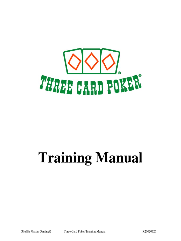 136 - Three Card Poker | PDF | Betting In Poker | Poker