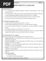 Module1 - PCD Engineering Notes