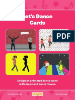 Let's Dance Cards