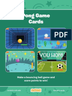 Pong Game Cards