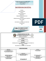 Gambar Rencana - Pembangunan Perpustakaan SMPN 1 Titehena