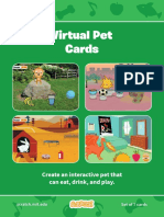 Virtual Pet Cards