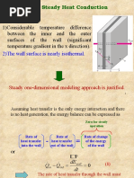 Steady State Conduction