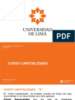 Capítulo 11 Costo Capitalizado