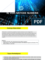 Pertemuan 1 - Metnum (Error Dan Deret Taylor)