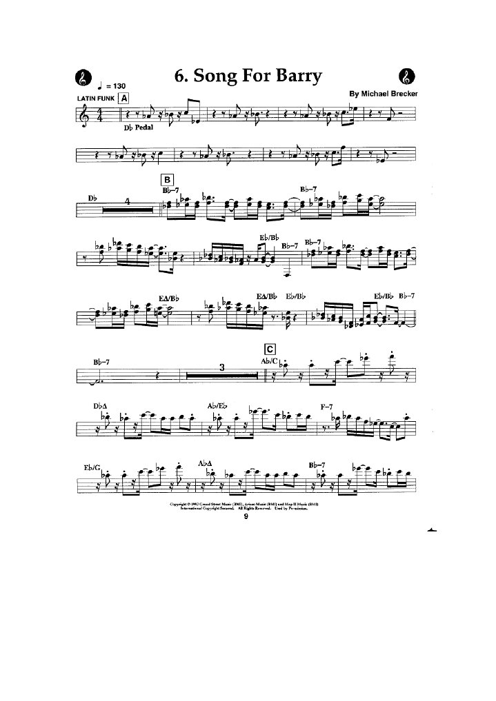 Song For Barry | PDF