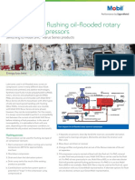 Technical Topic Procedure For Flushing Oil-Flooded Rotary Screw Air Compressors
