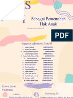 ASI Sebagai Pemenuhan Hak Anak - Zona B PAI