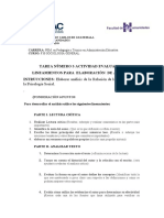 Tarea 3..lineamientos Anàlisis y Resumen