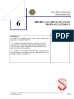 Caderno Temático - Direito Administrativo e Da Segurança Publica (CBFPM 2022)