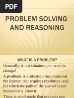 Problem Solving and Reasoning