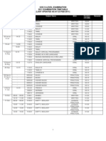 Gce O-Level Examination 2011 Examination Timetable (Last Updated As at 23 Feb 2011)