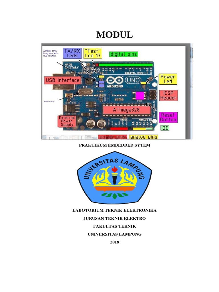 Modul Praktikum Sistem Embedded 2018 | PDF