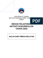 Rekod Pelaporan Penyelaras 2016