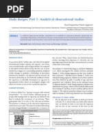 3.analytical Observational Studies