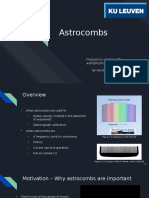 Astrocombs Presentation