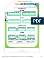 Ficha interactiva de Calculo para QUINTO DE PRIMARIA