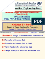 Lecture 5 Part 2 - Slab Design of Wood Members For Formwork