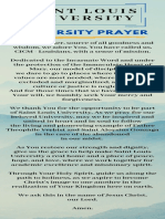 Slu University Prayer