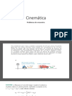 Cinemática - Problemas Encuentro