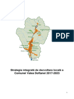 Strategia de Dezvoltare Locală Durabilă A Comunei Valea Doftanei