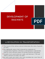 6 Development of Railways