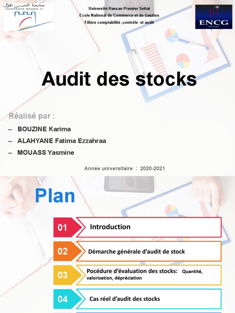 Audit des Stocks : Méthodes et Procédures | PDF | Contrôle interne | Audit