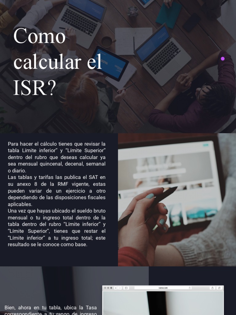 Cómo calcular el ISR mensual | PDF | Economias | Microeconomía